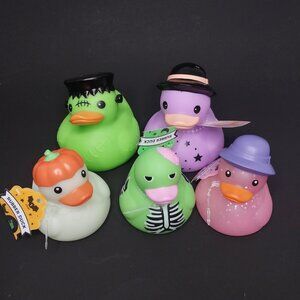 5 Halloween Rubber Ducks